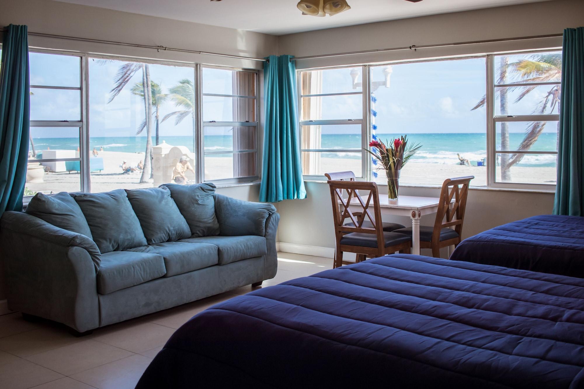Riptide Oceanfront Hotel Голливуд Экстерьер фото
