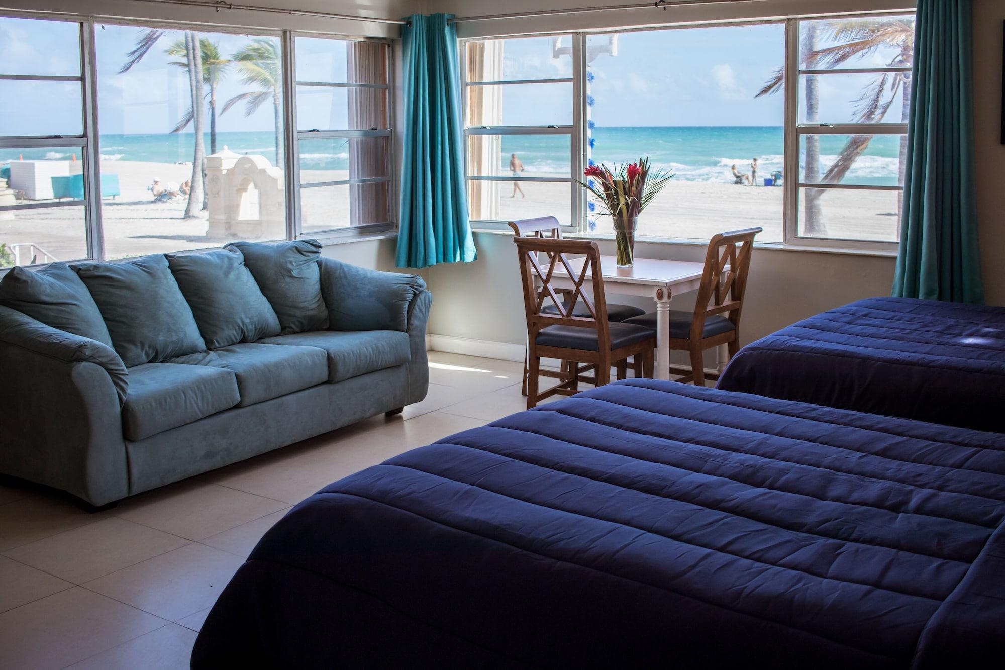 Riptide Oceanfront Hotel Голливуд Экстерьер фото