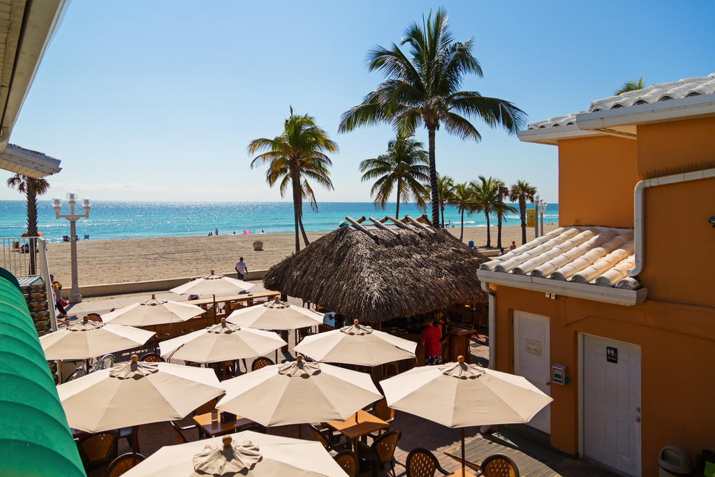 Riptide Oceanfront Hotel Голливуд Экстерьер фото